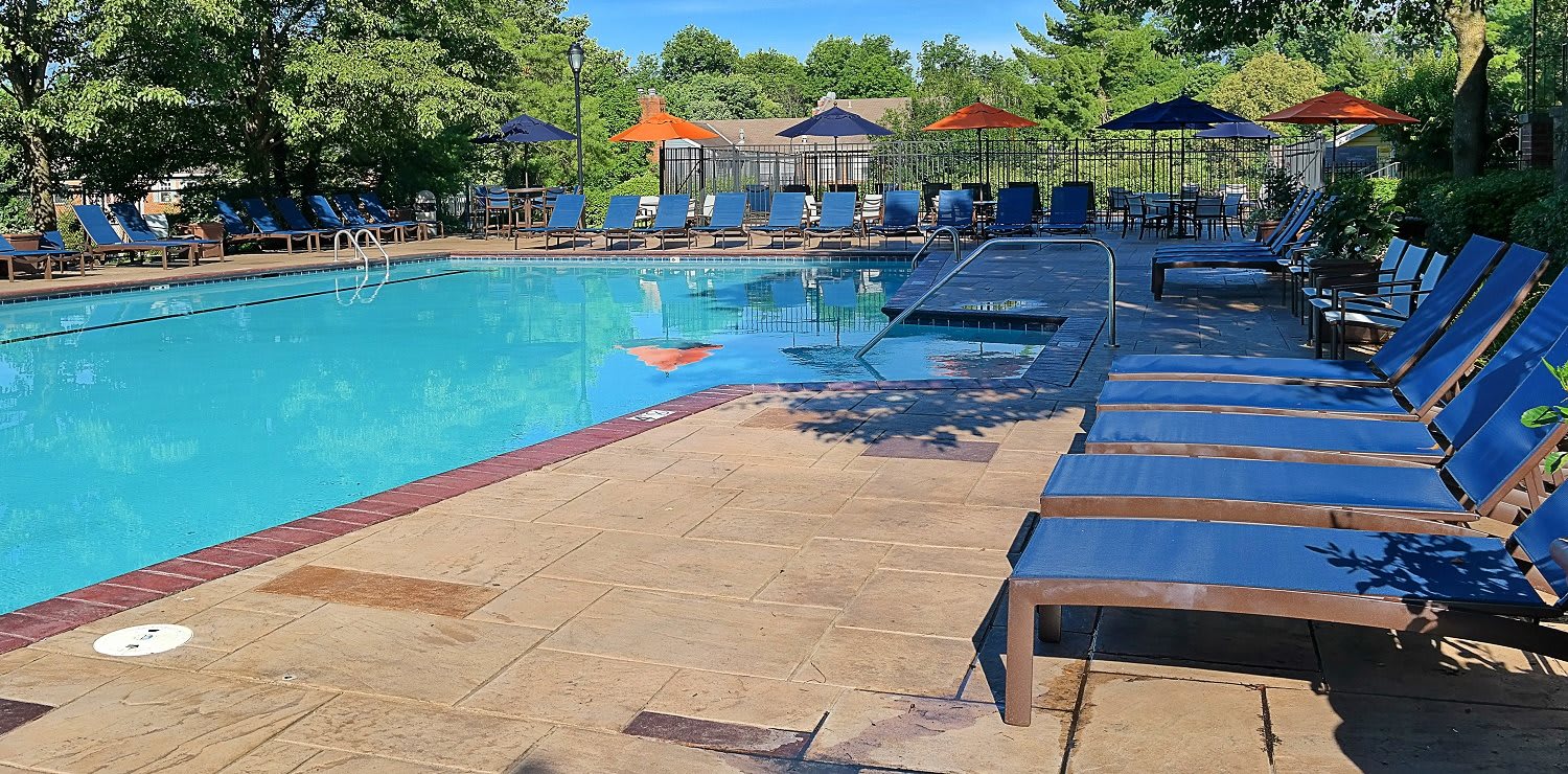Pool at Indian Creek Apartments and Townhomes (3 of 4)
