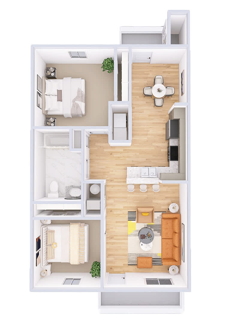 Azalea floor plan