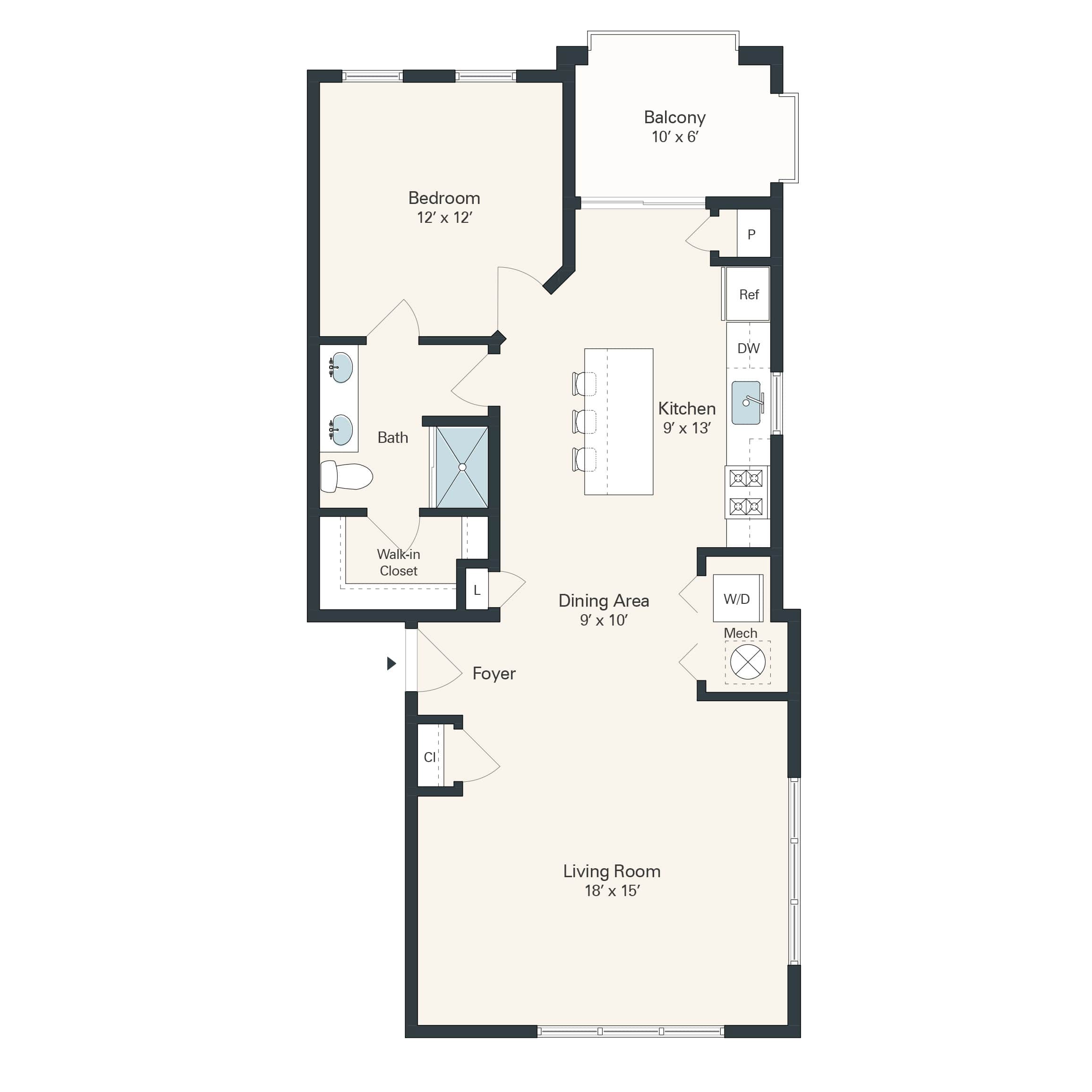 Ben floor plan
