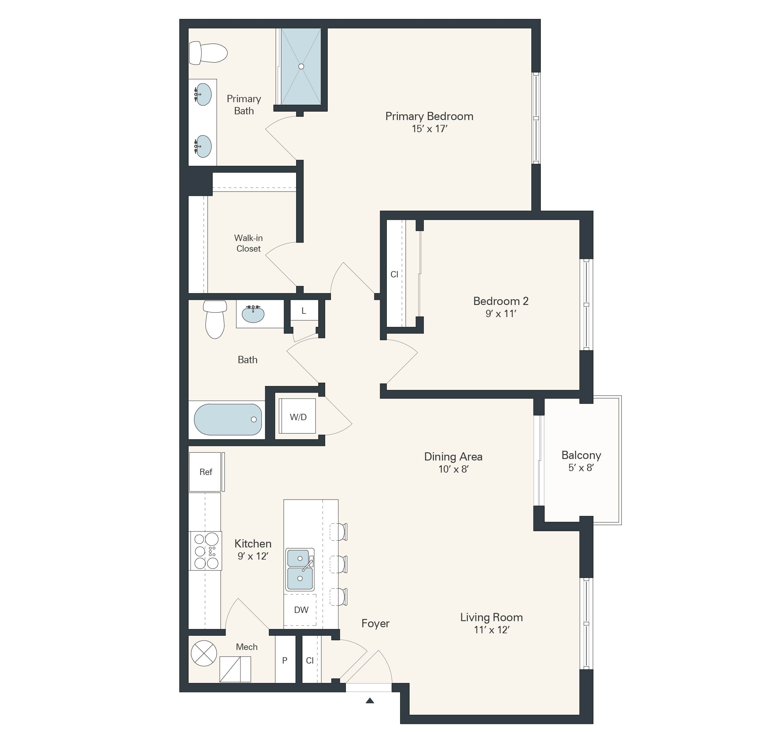 Blake floor plan