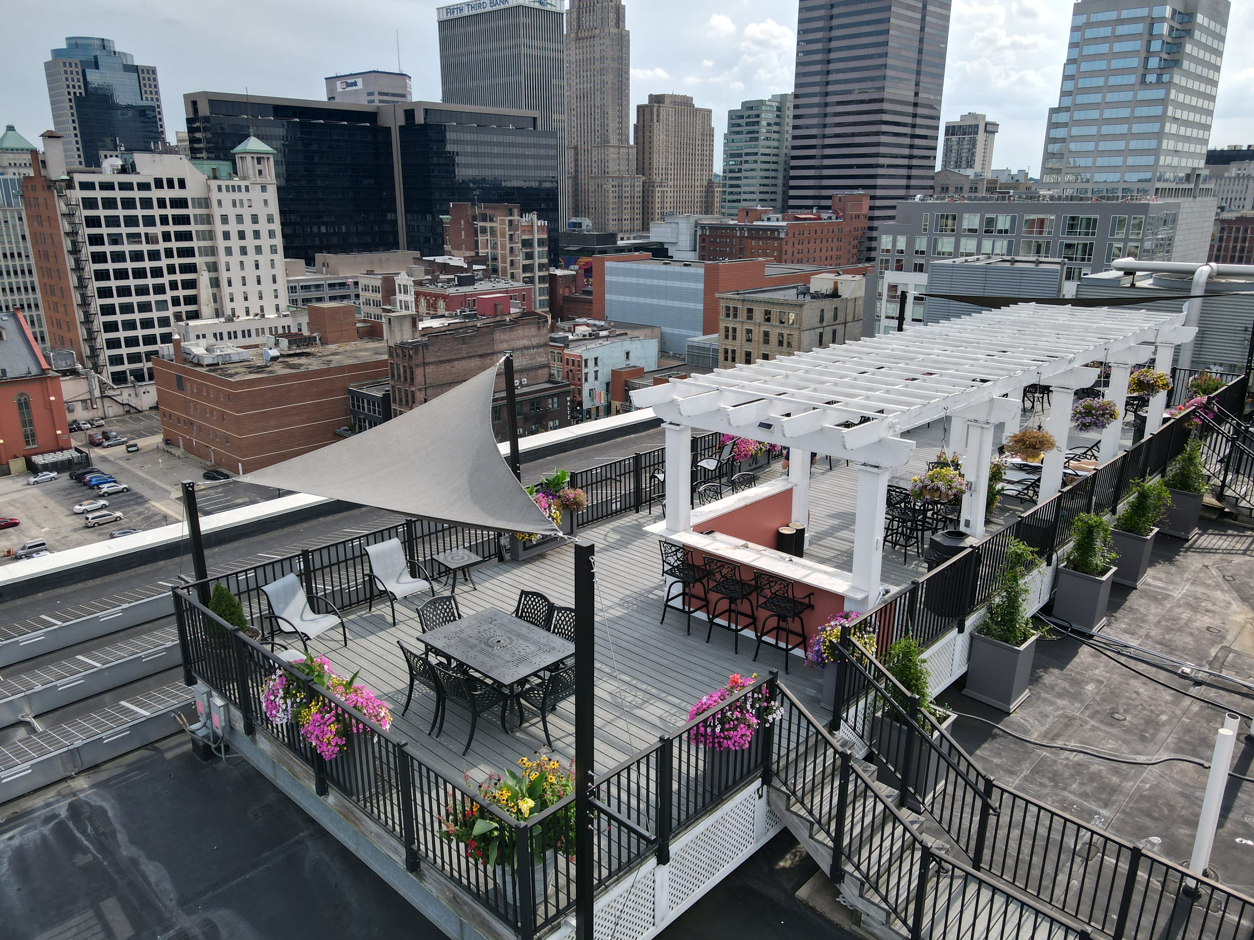 Roof deck at Renaissance at the Power Building (5 of 5)