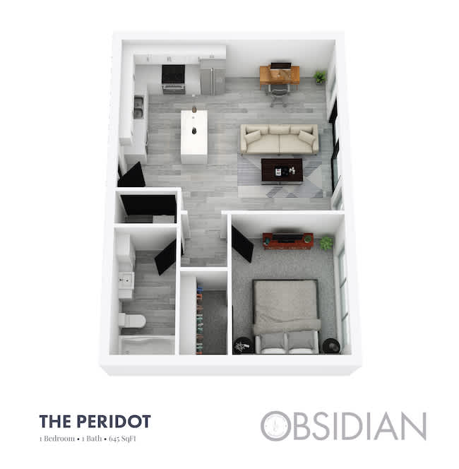 OBSIDIAN - The Peridot floor plan