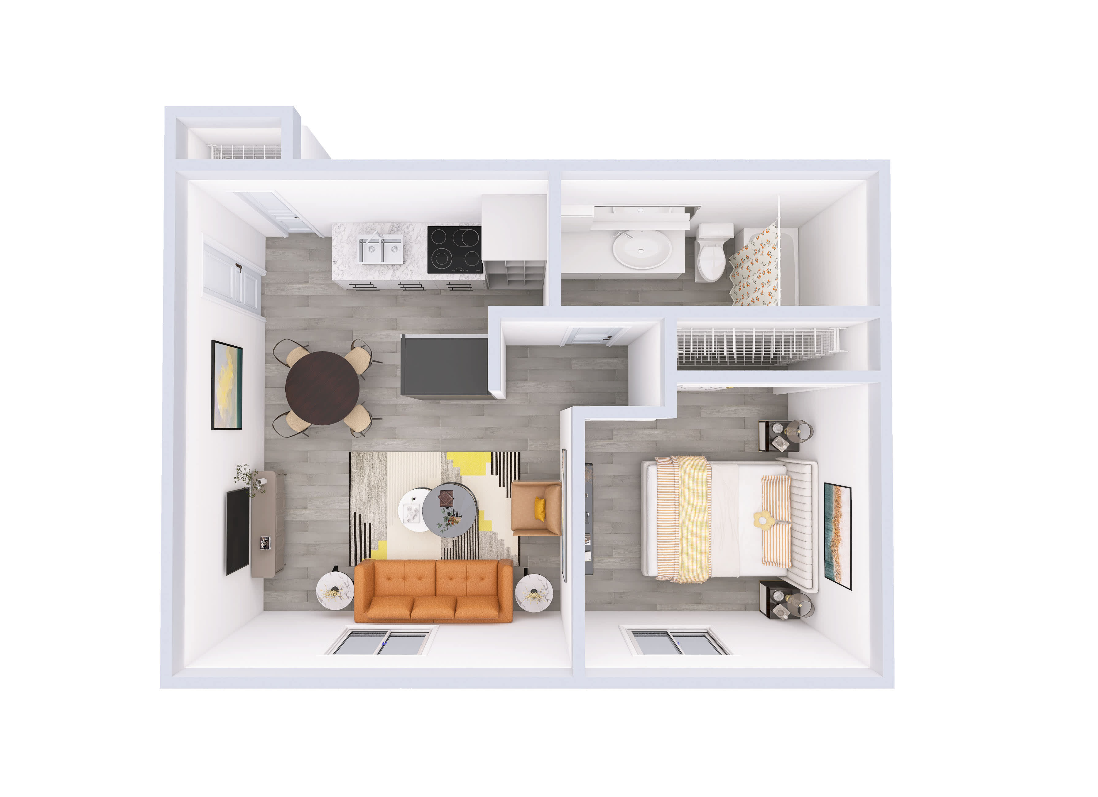 Hideaway floor plan