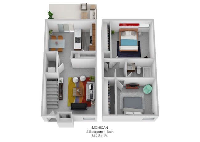 Mohican floor plan