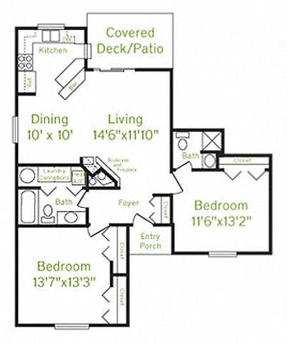 The Sunset floor plan
