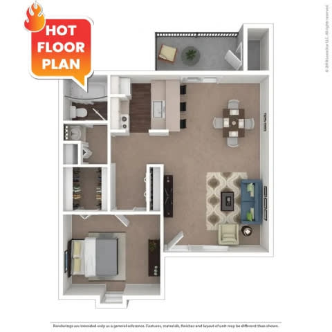 LePetit Luxe floor plan