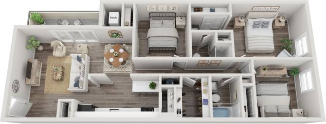 The Lotte floor plan