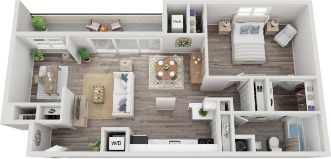 #4850F floor plan