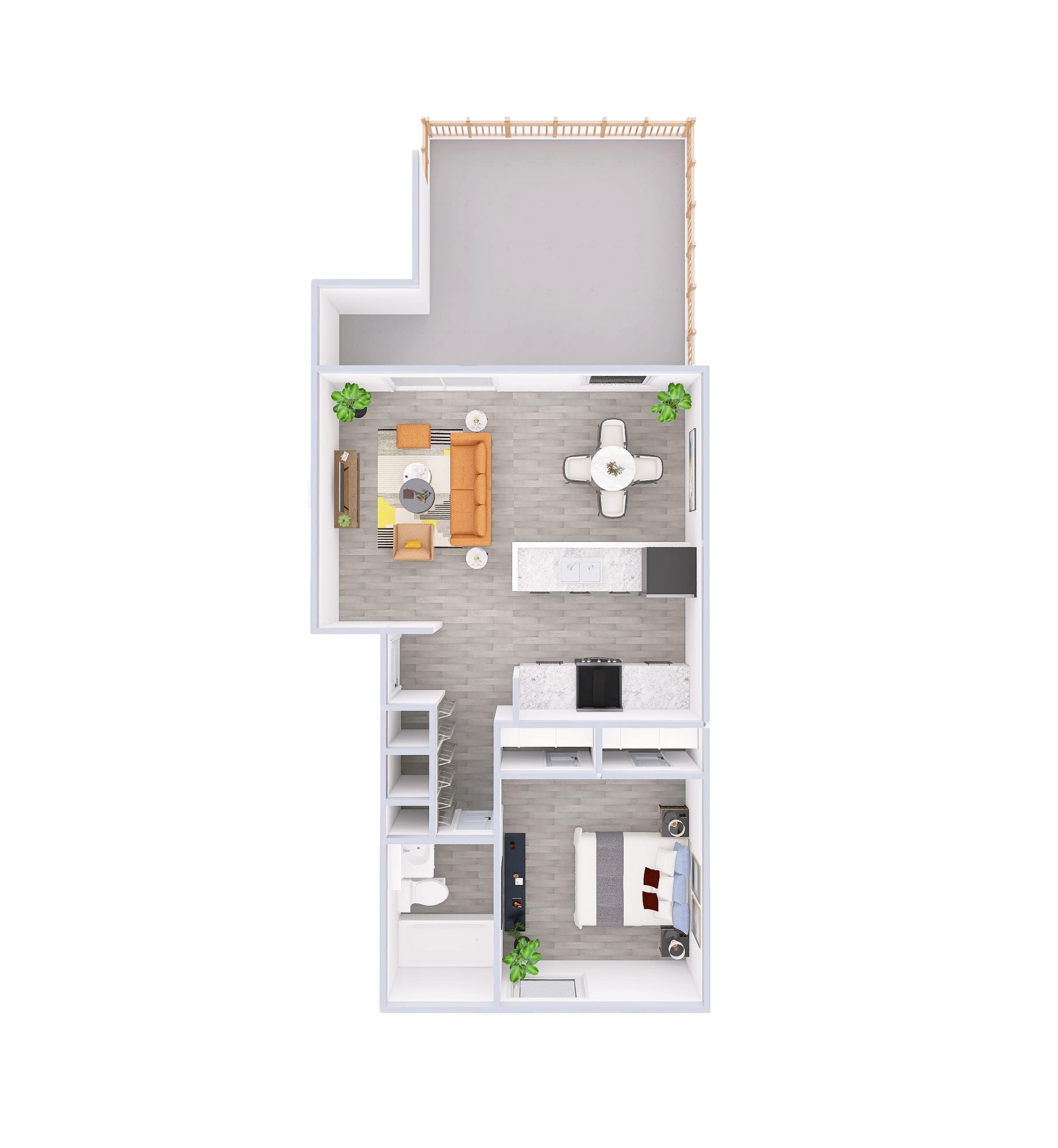 Resort floor plan