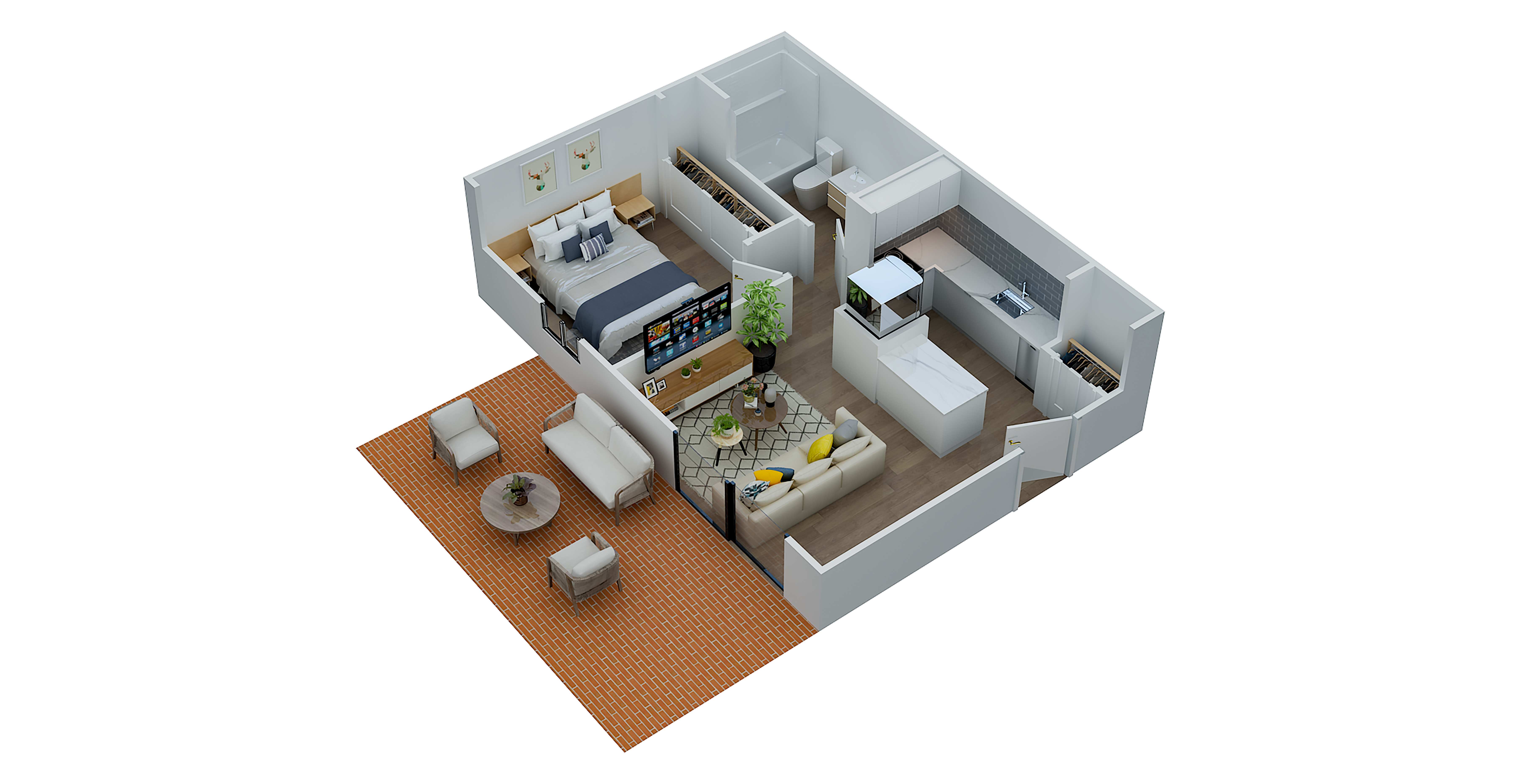 Retreat floor plan