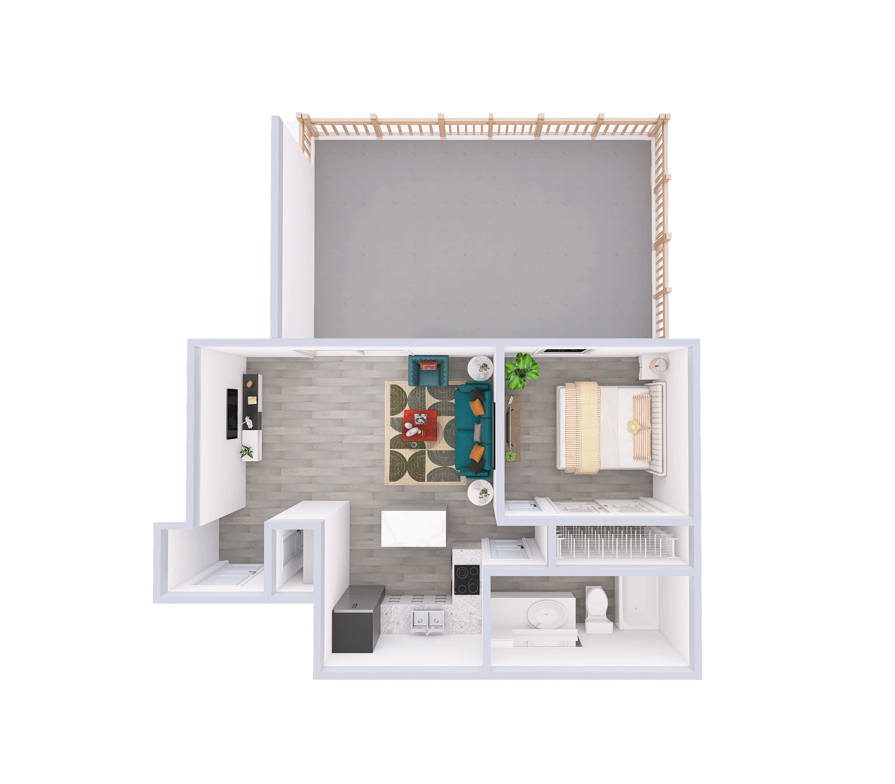 Retreat floor plan