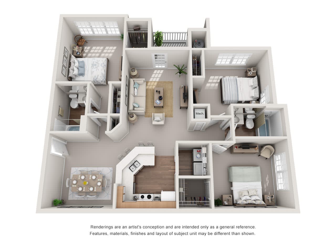Enclave at Wolfchase The Northwestern floor plan