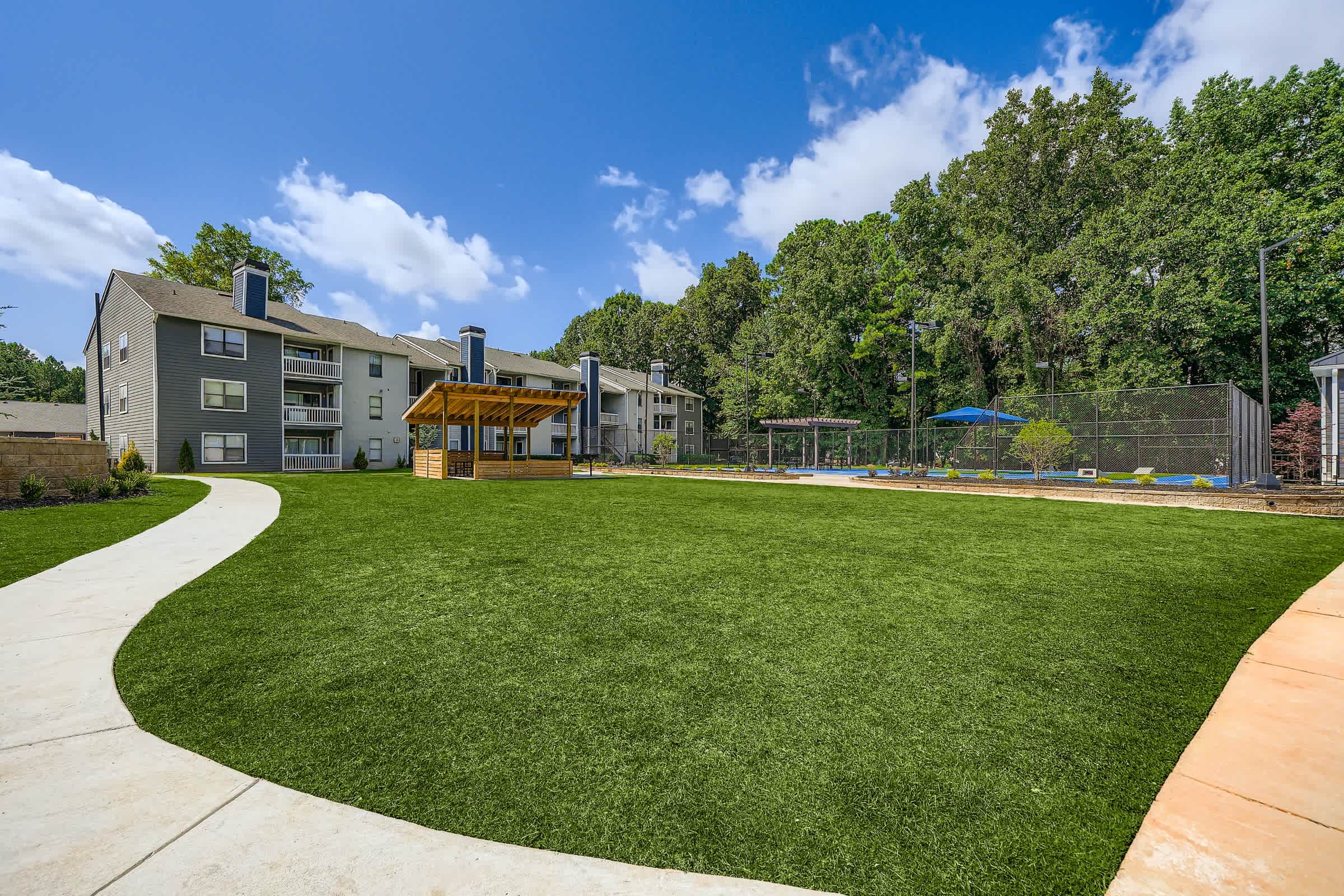 Wood Terrace community greenspace exterior - Doraville, GA