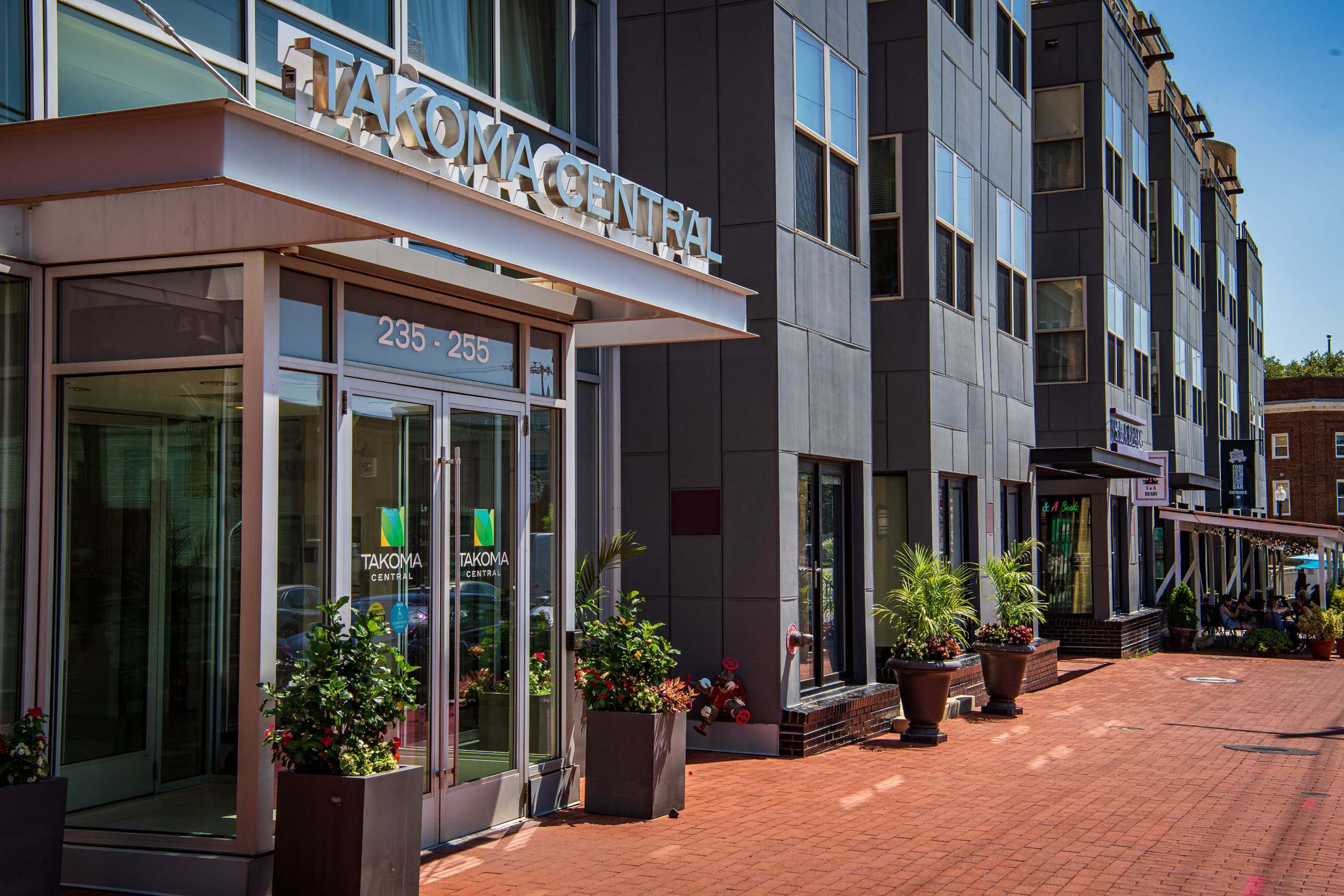 Takoma Central building exterior view - Washington, DC