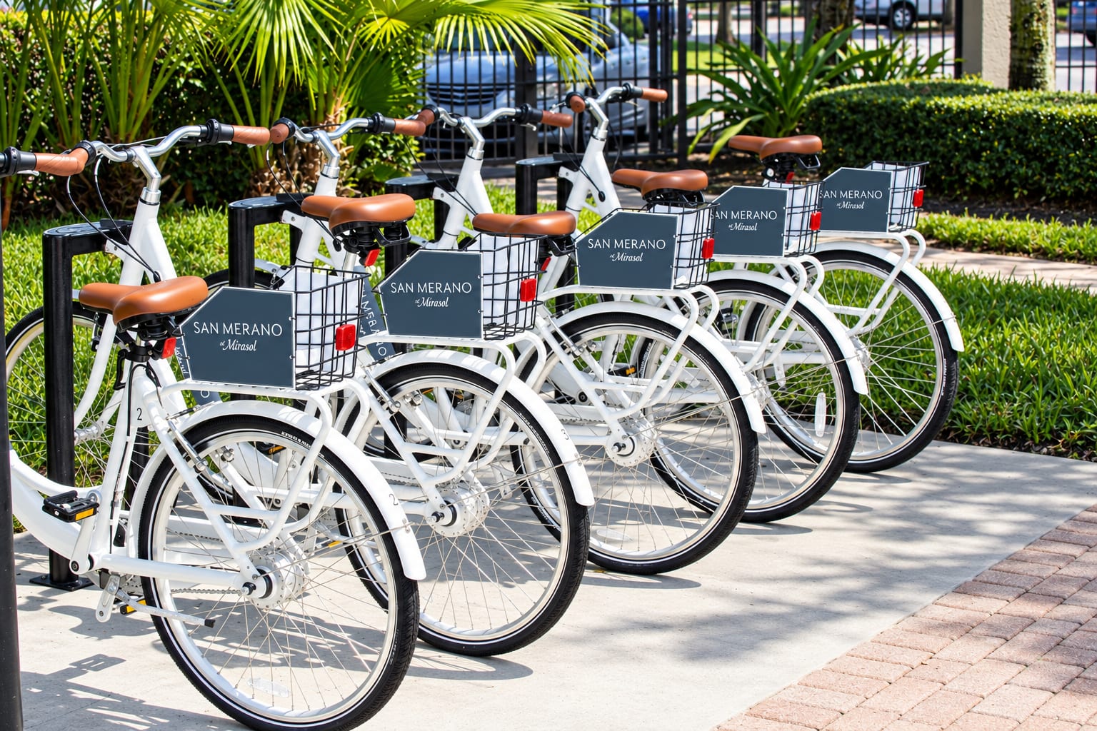 San Merano at Mirasol Bikes Parked