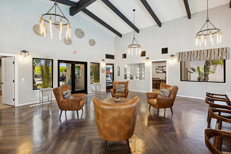 Lobby at Ridgeline Apartment Homes