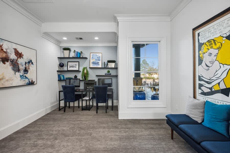 Work space at Park West