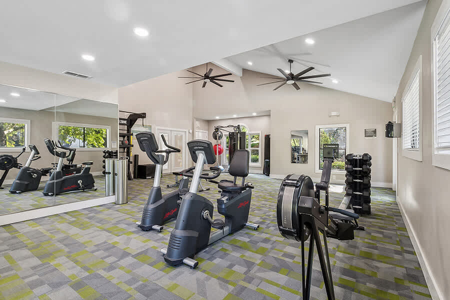 Gym at Lakeside Retreat at (3 of 4)