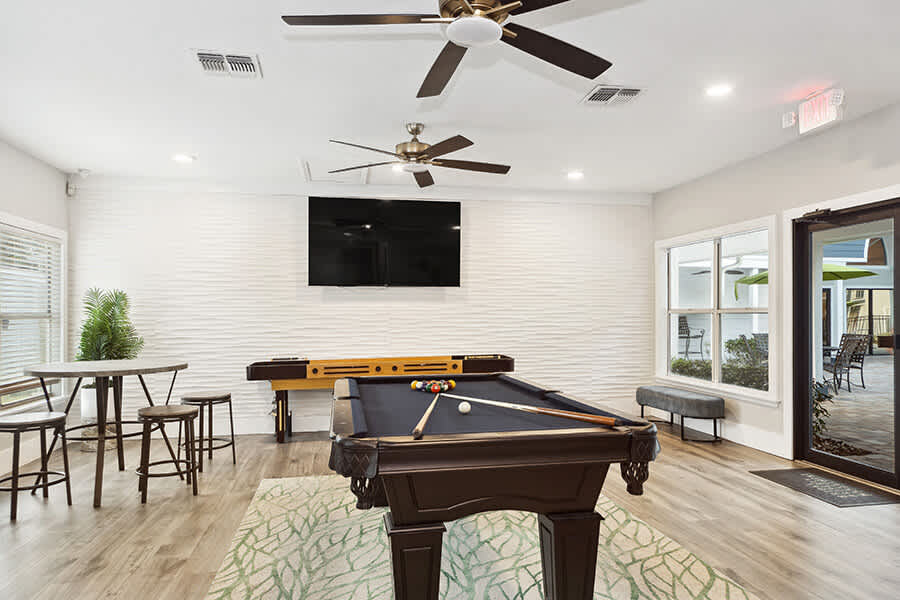 Game room at Retreat at Crosstown (3 of 3)