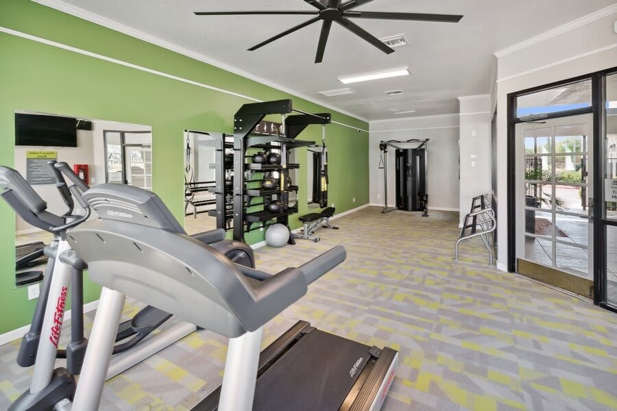 Gym at Agave at Twenty Two (1 of 2)