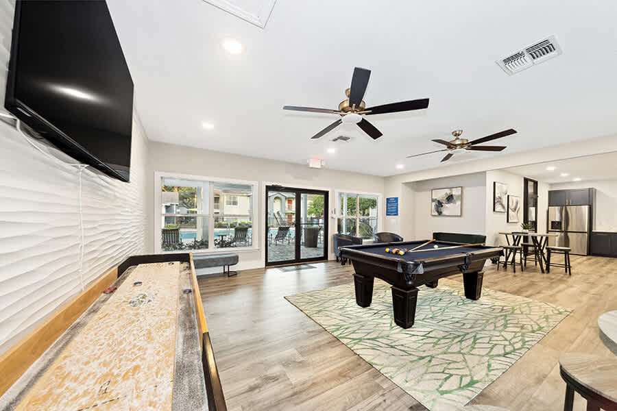Game room at Retreat at Crosstown (1 of 3)