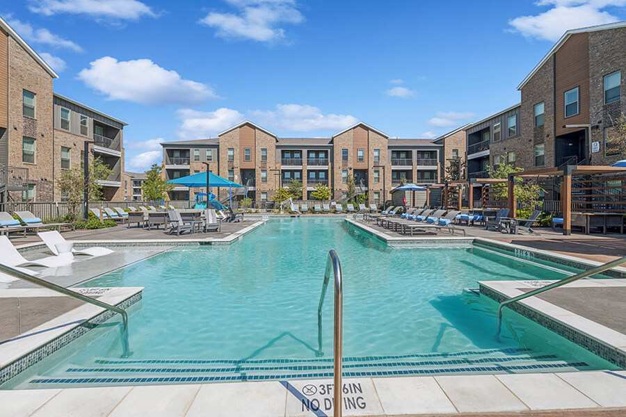 Pool at Aubrey Junction Apartments (6 of 6)