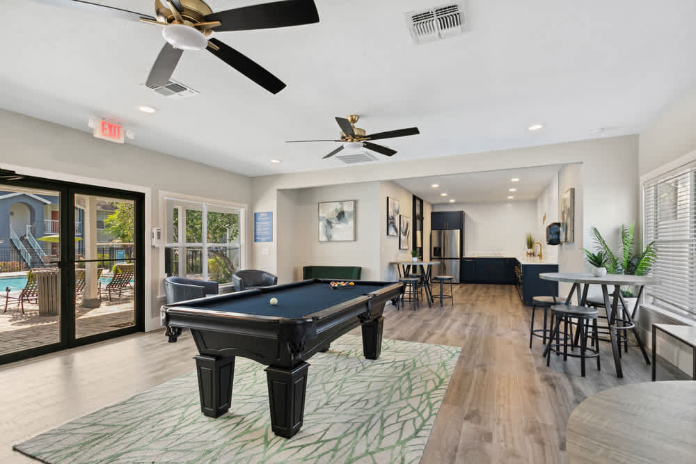 Game room at Retreat at Crosstown (2 of 3)