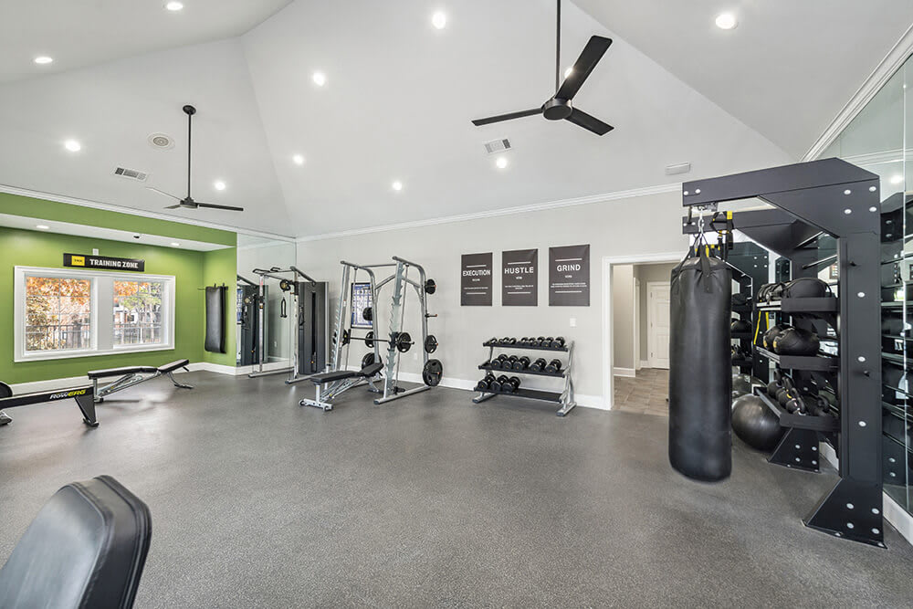 Gym at Bridges at Oakbend (4 of 4)