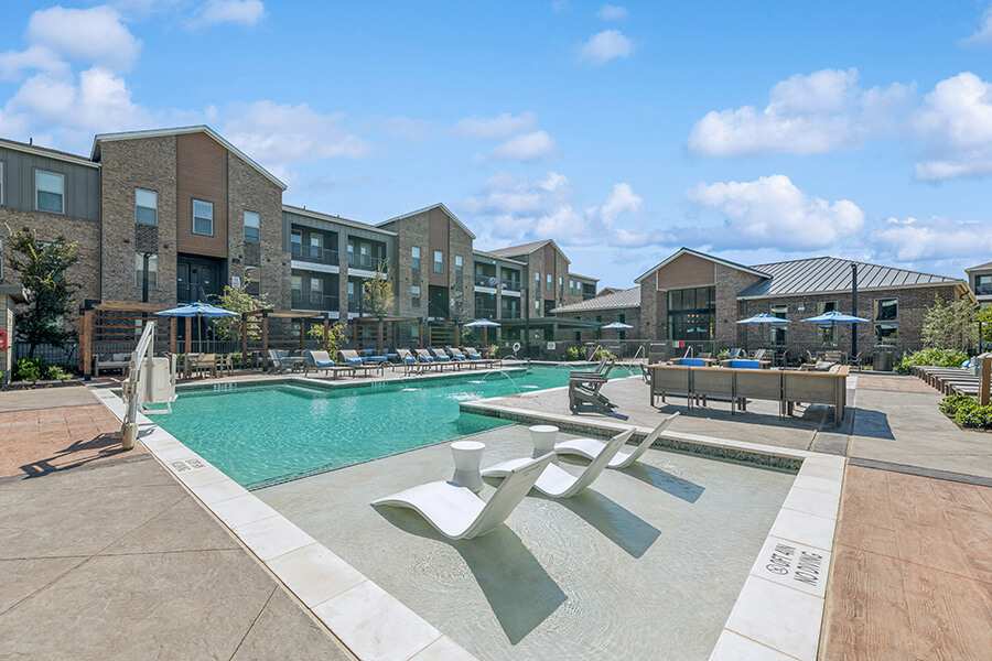 Pool at Aubrey Junction Apartments (5 of 6)