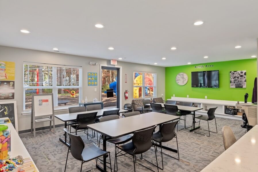 Work space at Woodland Estates