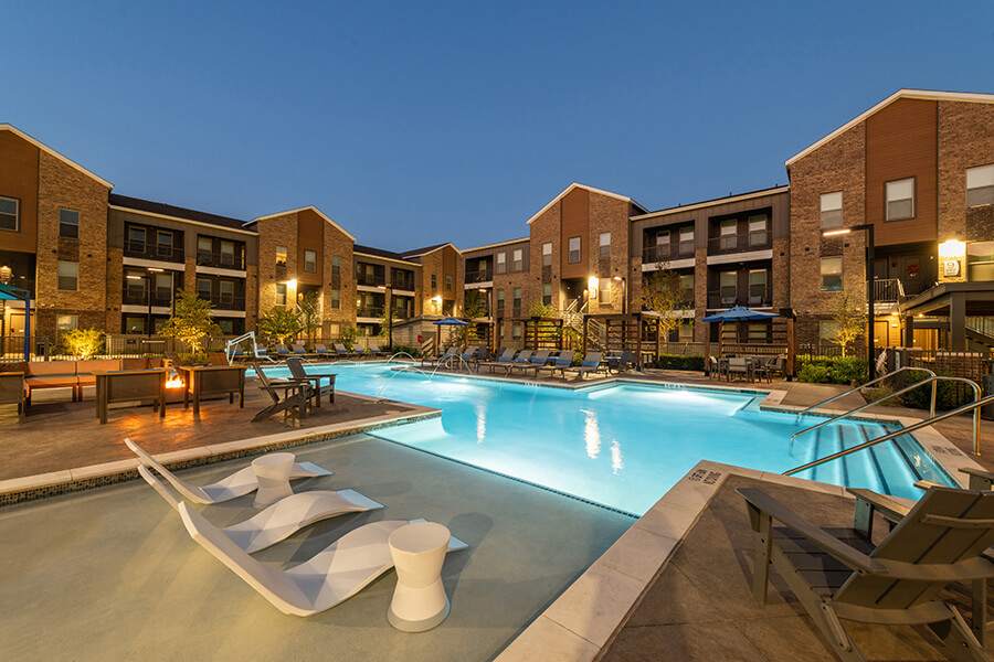 Pool at Aubrey Junction Apartments (3 of 6)