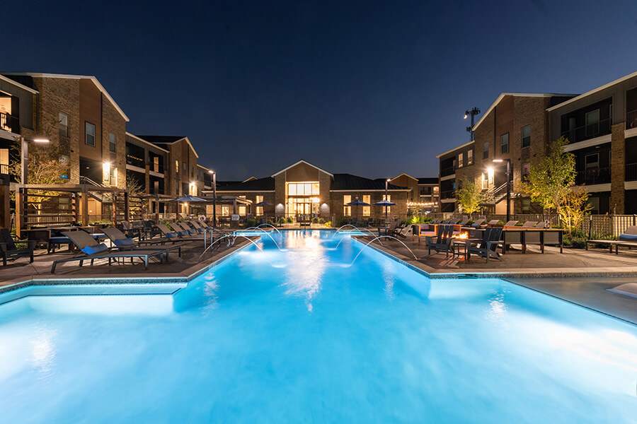 Pool at Aubrey Junction Apartments (4 of 6)