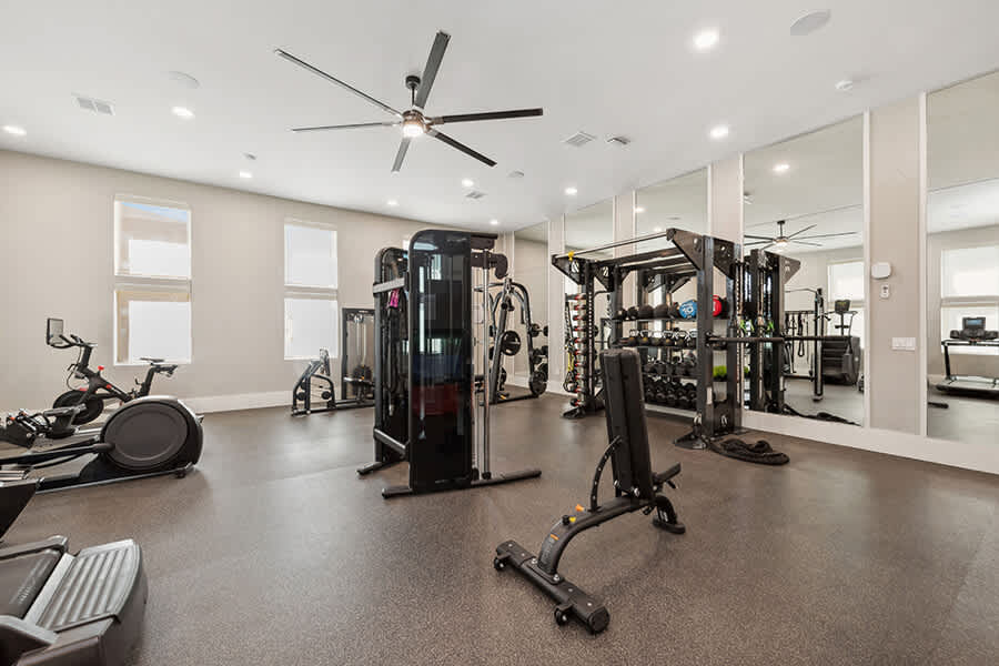 Gym at Aubrey Junction Apartments (3 of 3)