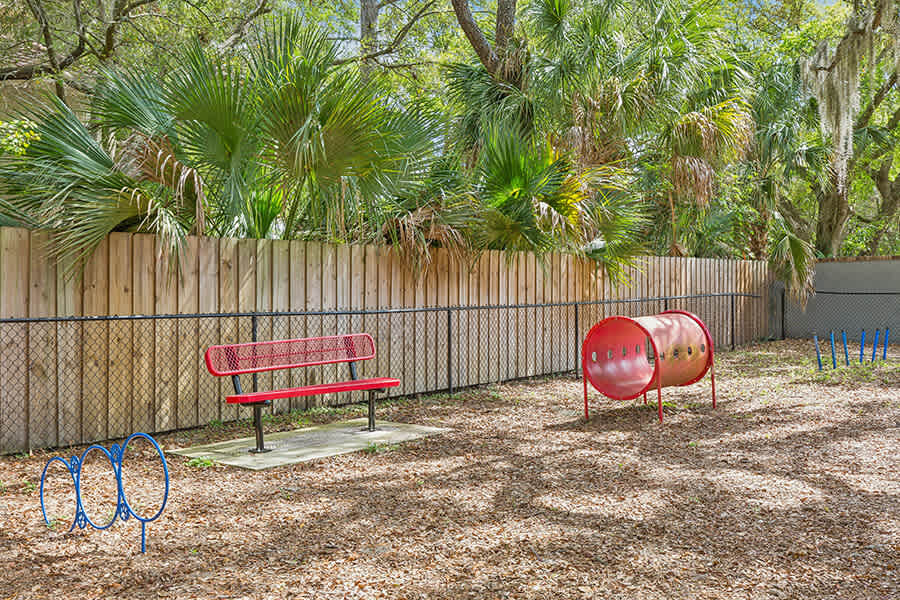 Dog park at Grand Pavilion
