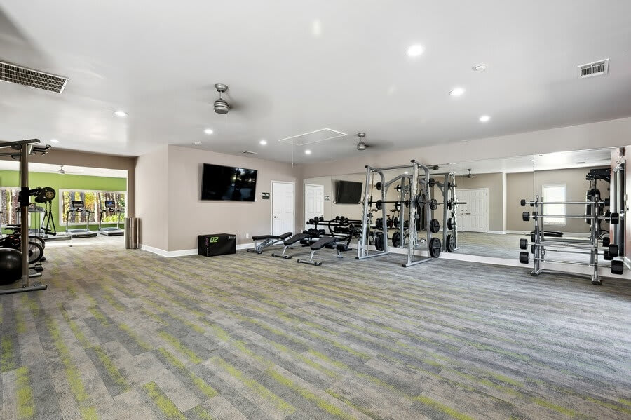 Gym at Elevate at Jackson Creek