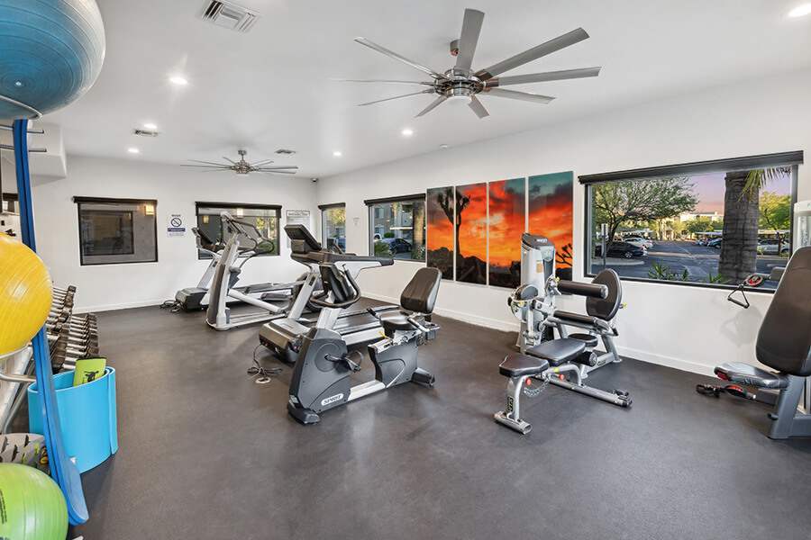 Gym at Ridgeline Apartment Homes