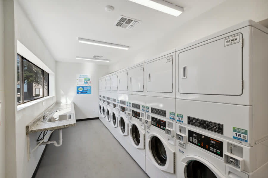 Laundry room at Catalina Ridge