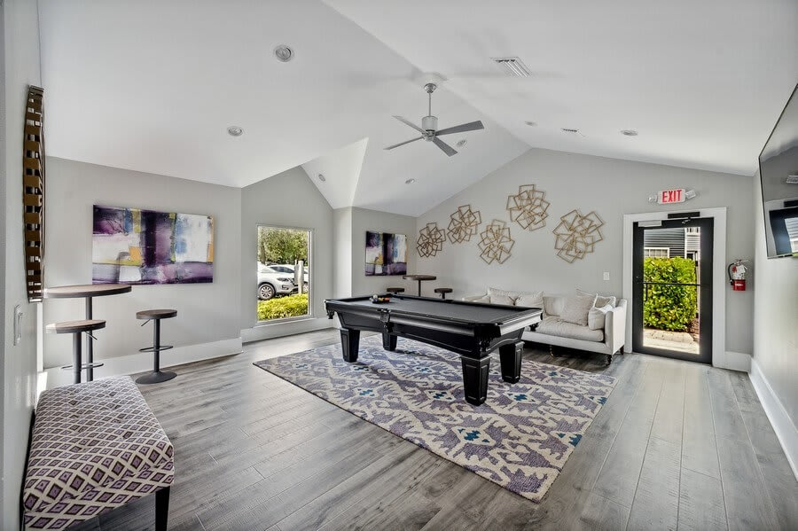 Game room at Waverley Place
