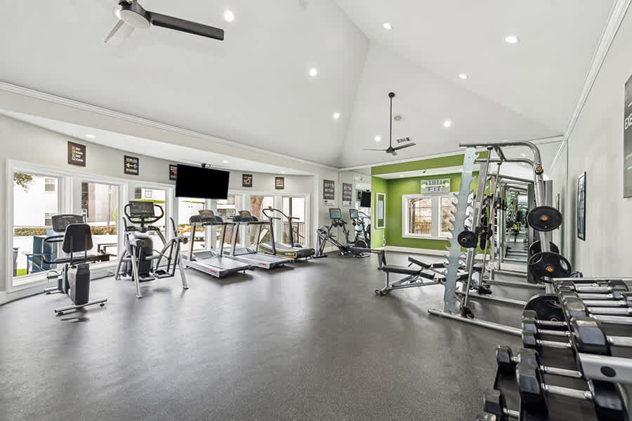 Gym at Bridges at Oakbend (1 of 4)