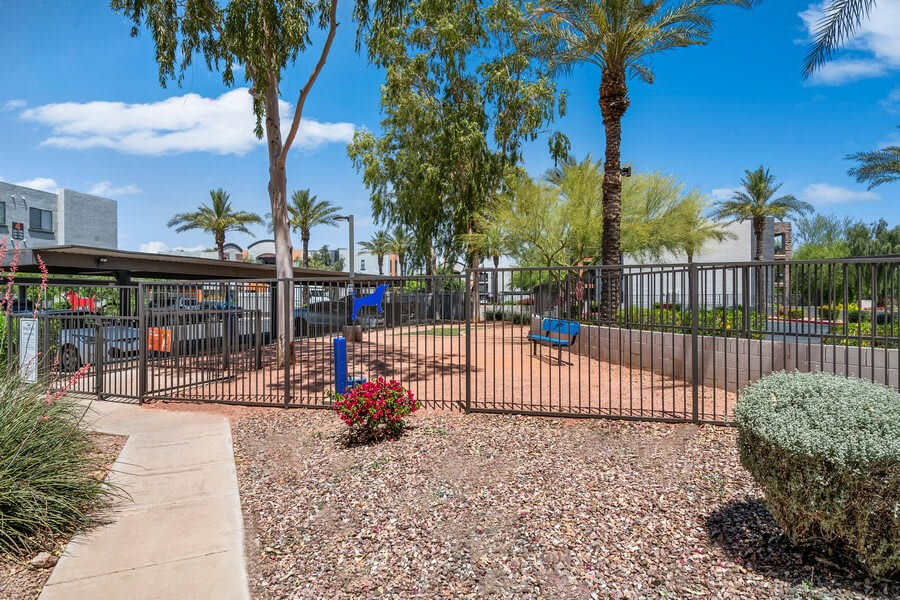 Dog park at Harmony at