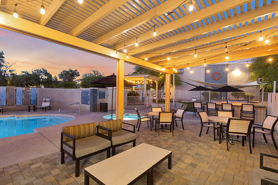 Grill area at Ridgeline Apartment Homes (1 of 2)