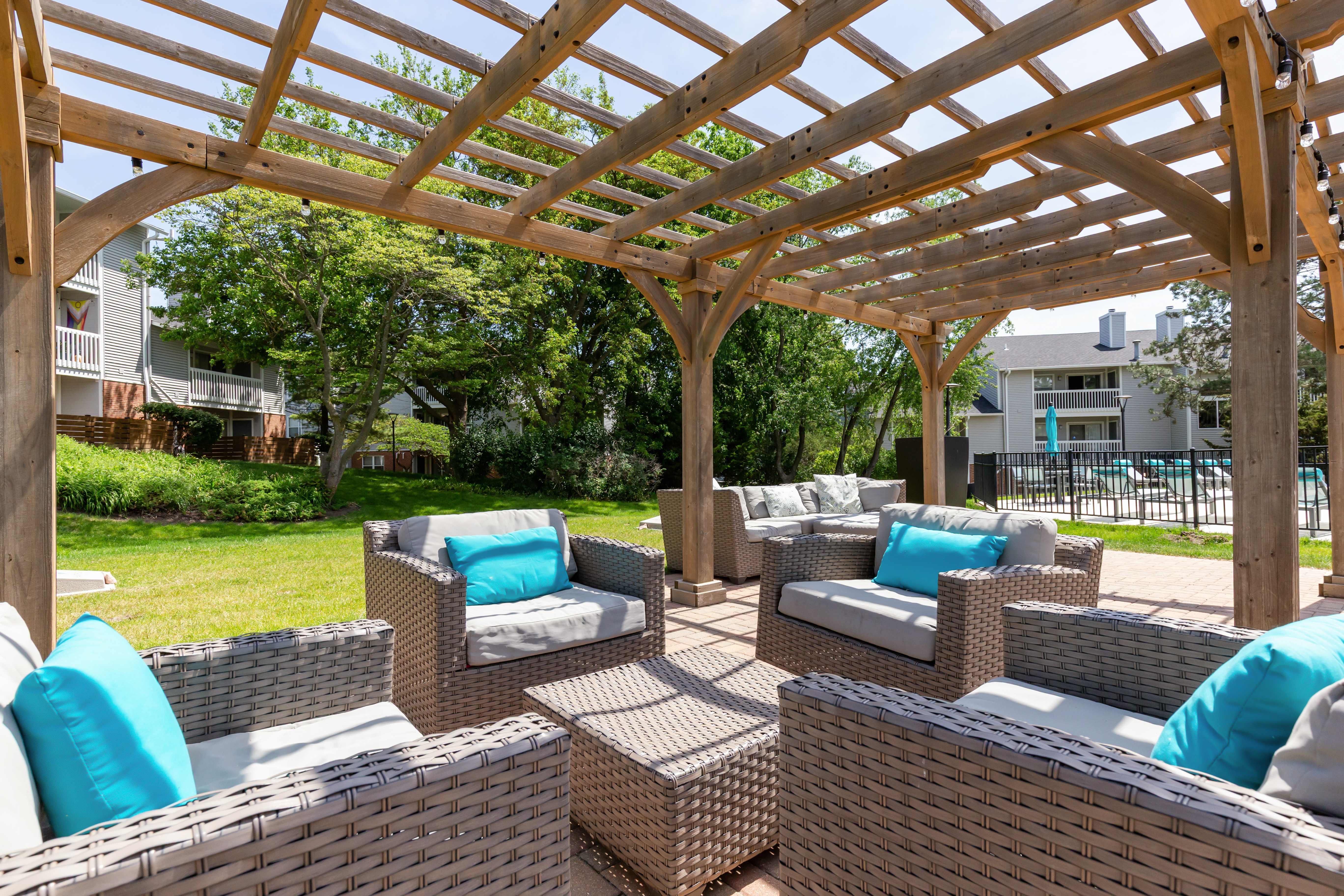 Grill area at Hawthorn at Oakhurst (2 of 2)