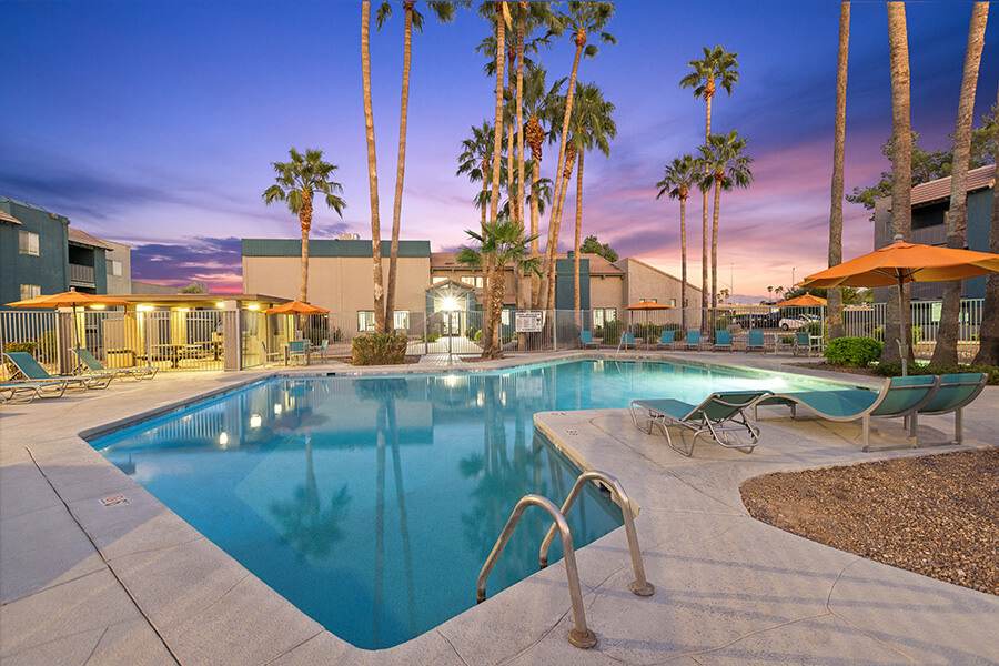 Pool at Tanque Verde Apartments (2 of 3)