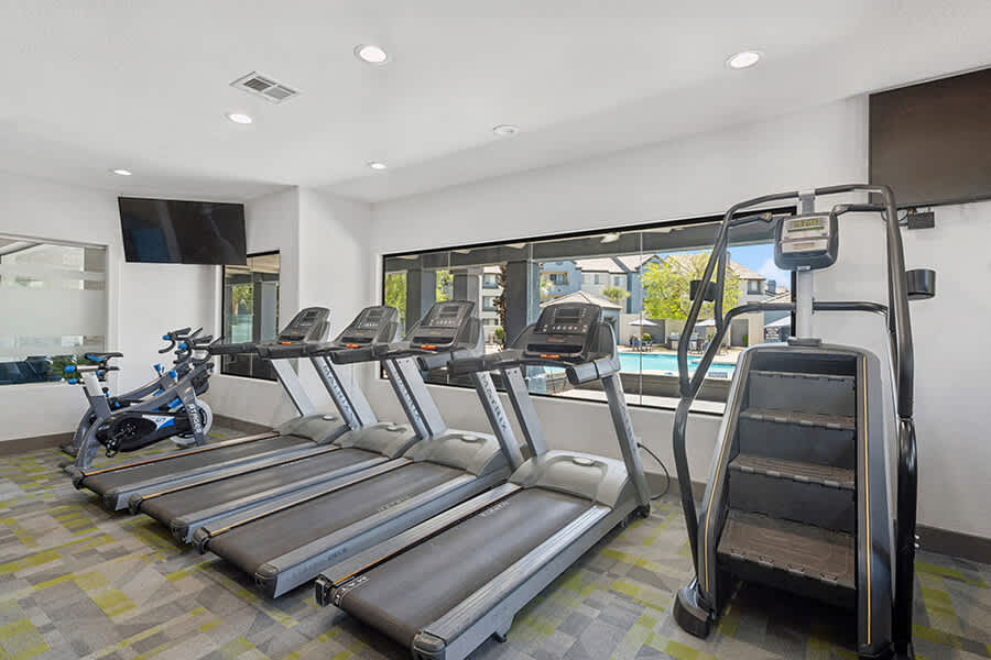 Gym at Array South Mountain (3 of 3)