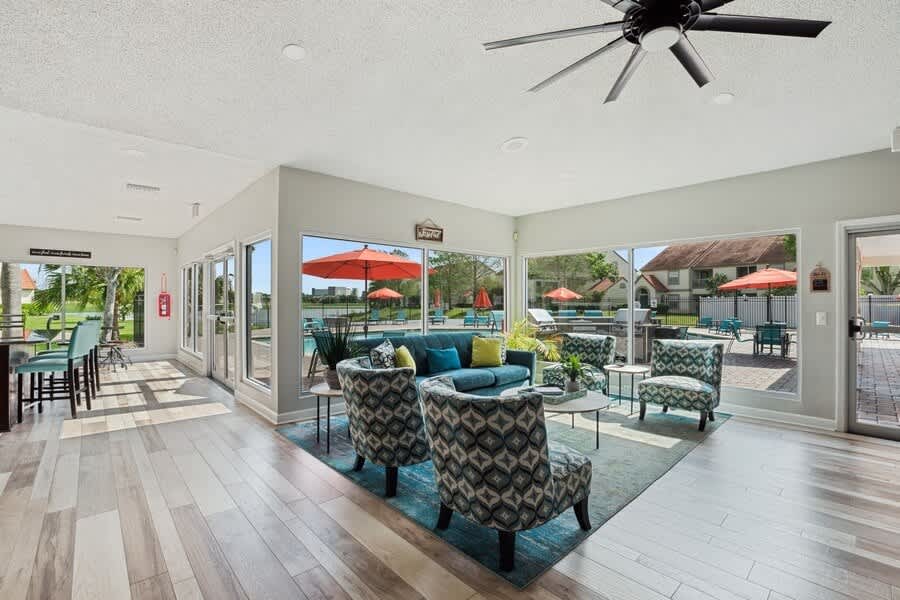Lobby at Lake Tivoli