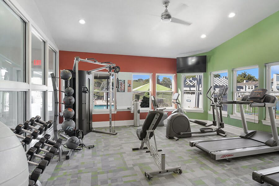 Gym at Abbington Heights (1 of 2)