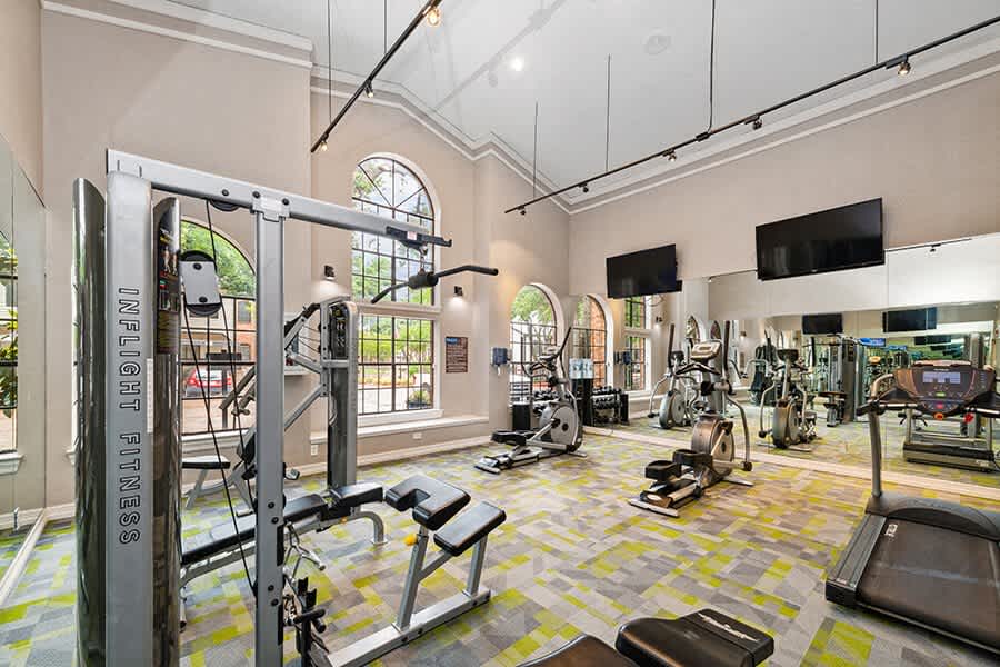 Gym at Pointe at Fair Oaks (1 of 2)