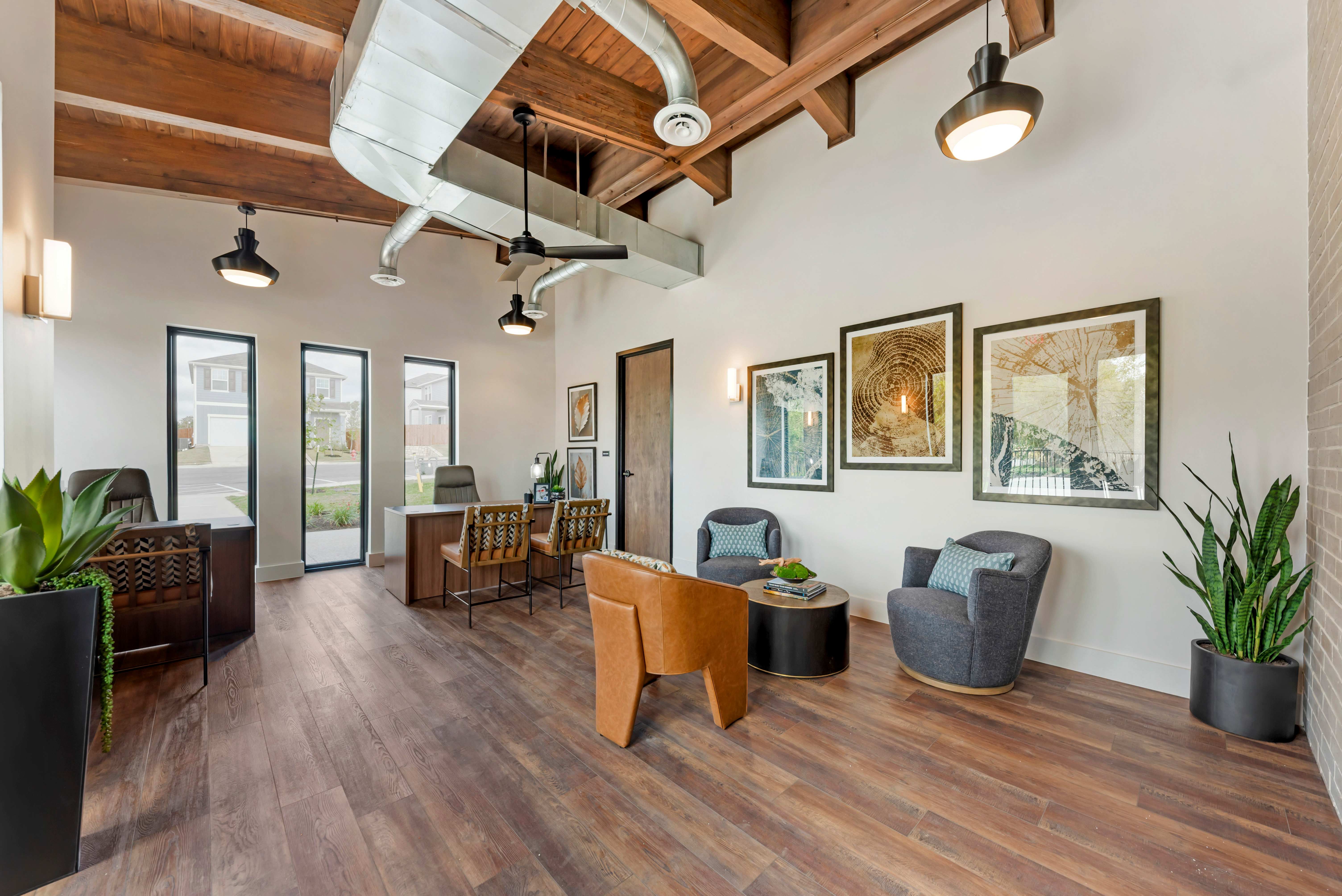 Lobby at Banyan Everton Homes (2 of 3)