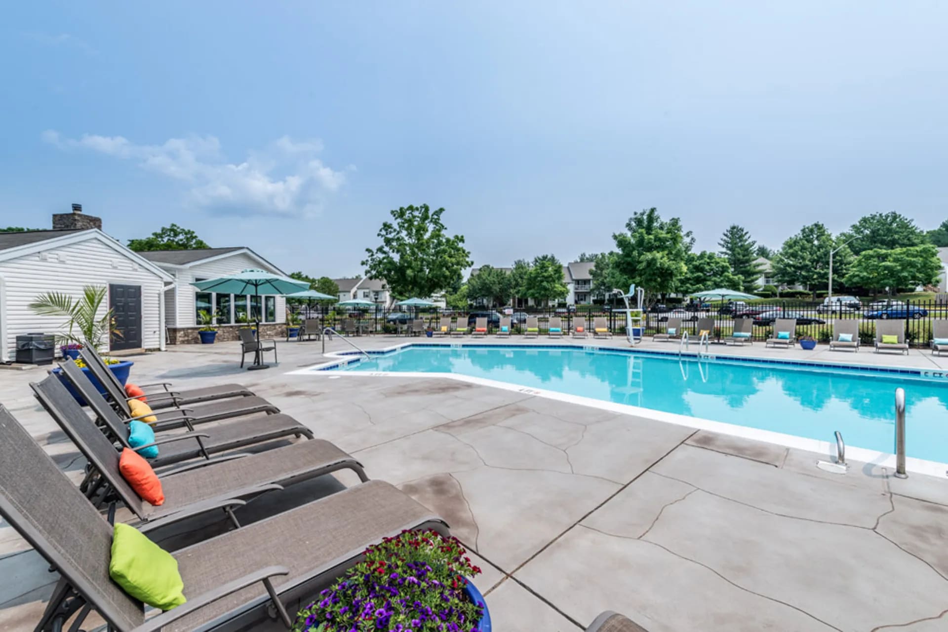 Pool at Misty Ridge (1 of 2)