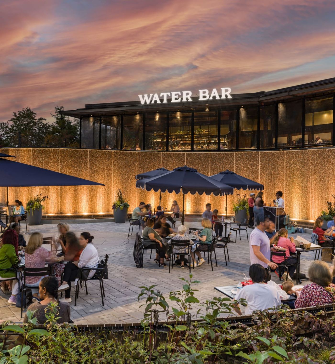 Water Bar at Water Park, National Landing's outdoor dining destination